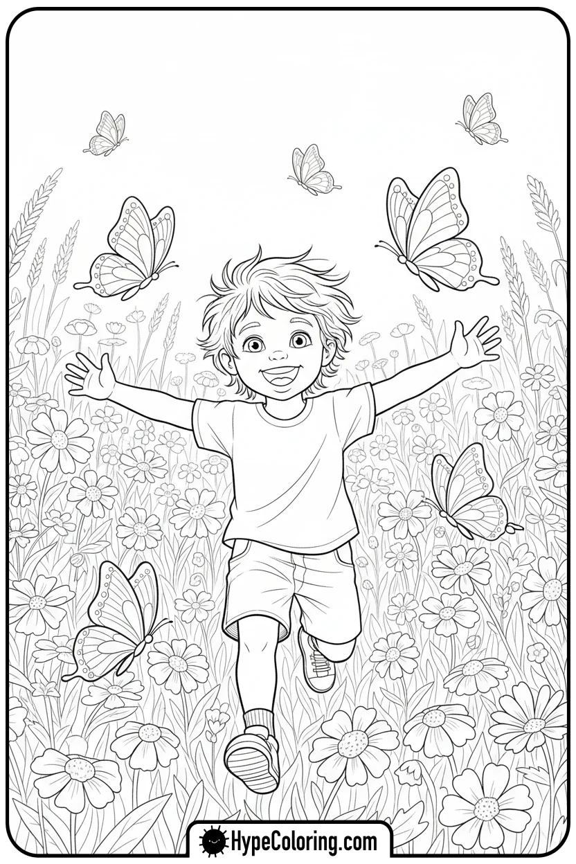 willt-chasing-butterflies - winnie the pooh color pages