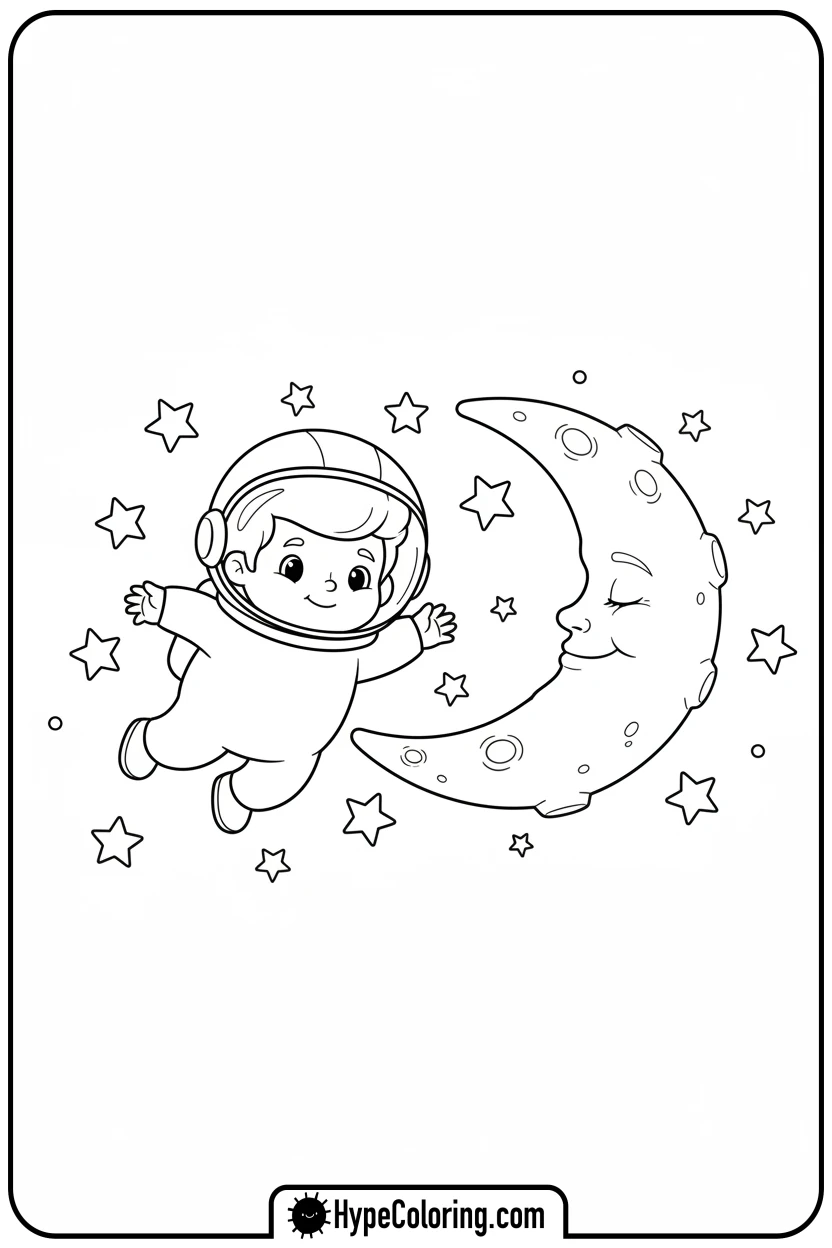 willt-in-space - willt coloring page
