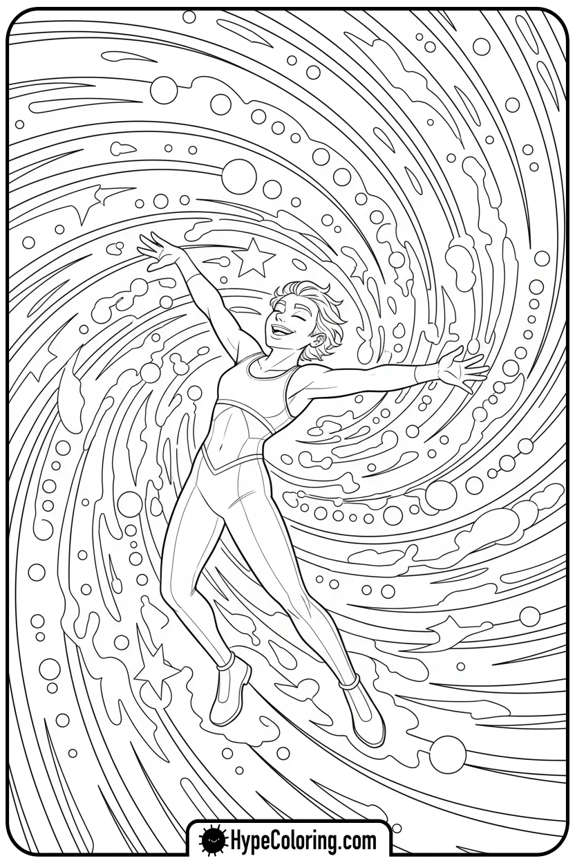 willt-dancing-happily - willt coloring page