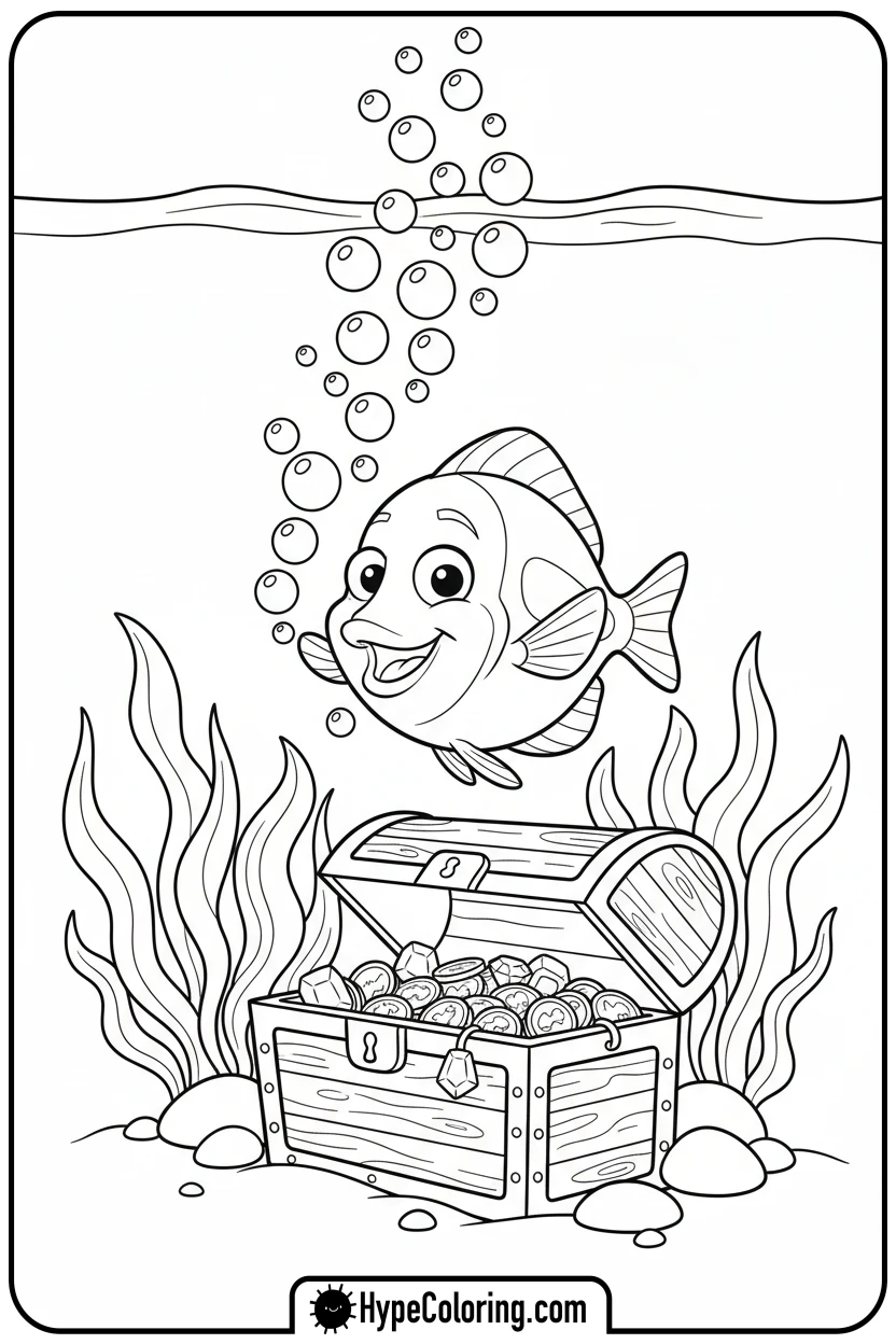 bubbles-playing-with-bubbles - finding nemo color pages