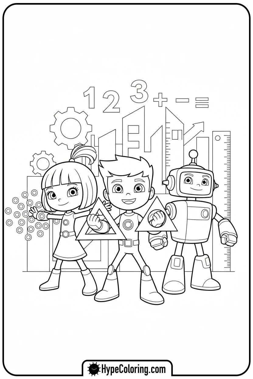 team-umizoomi-ready - nick jr coloring pages